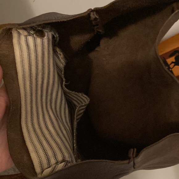 Destress leather tote - Picture 5 of 9